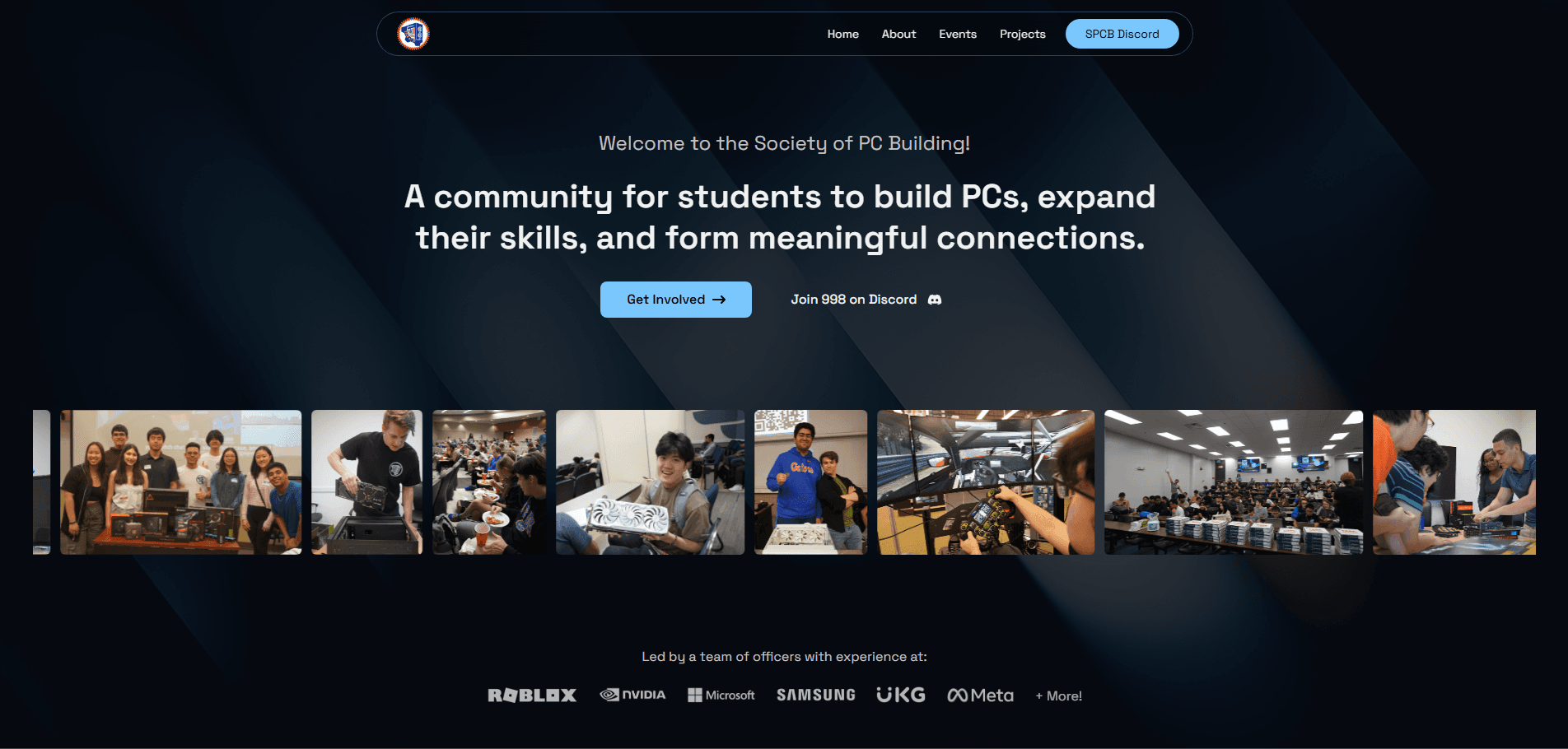 SPCB - Society of PC Building Website