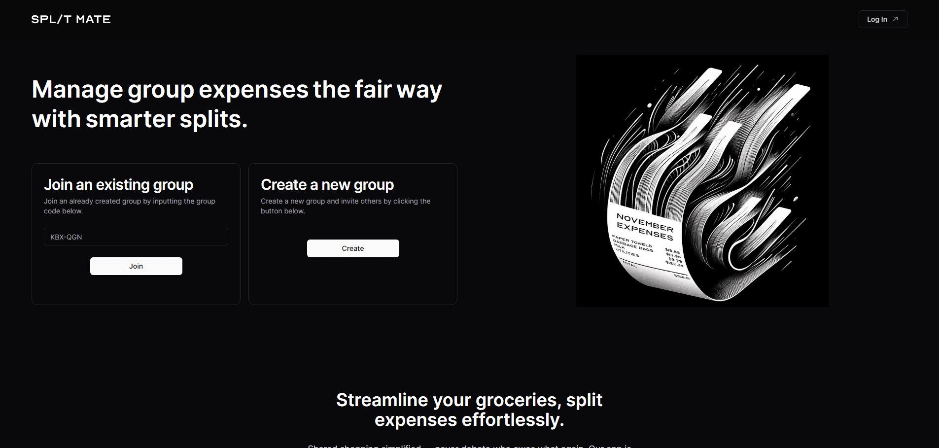 Split-Mate - Group Expense Management